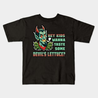 Devil's lettuce Kids T-Shirt